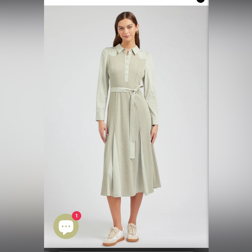 Current air green dress